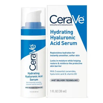 CeraVe Hydrating Hyaluronic Acid Serum 30ml (USA)